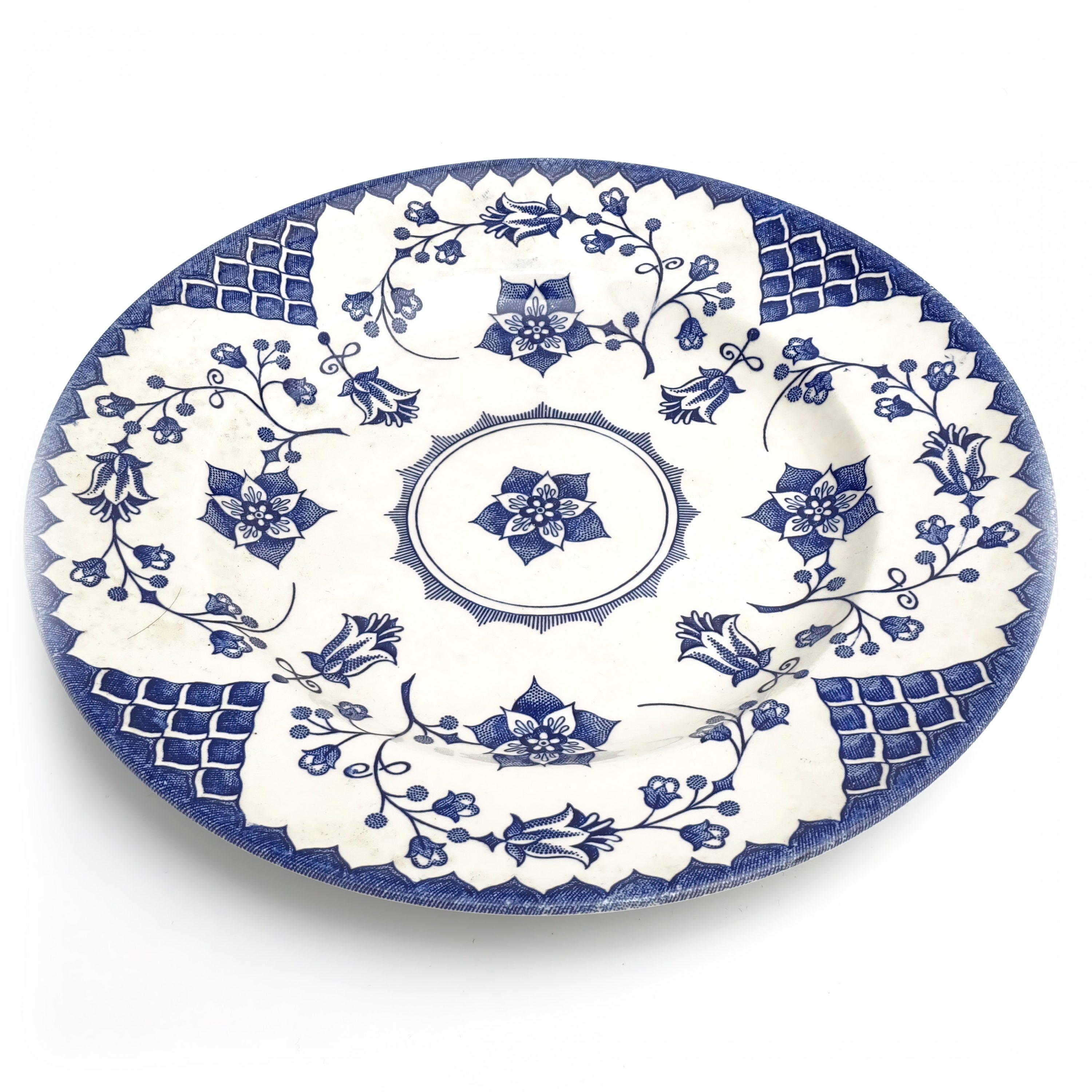 Staffordshire Decorative Plate, Porcelain Limited Edition Plates, Vintage Collectible Artwork, Hand-Painted Historic Design