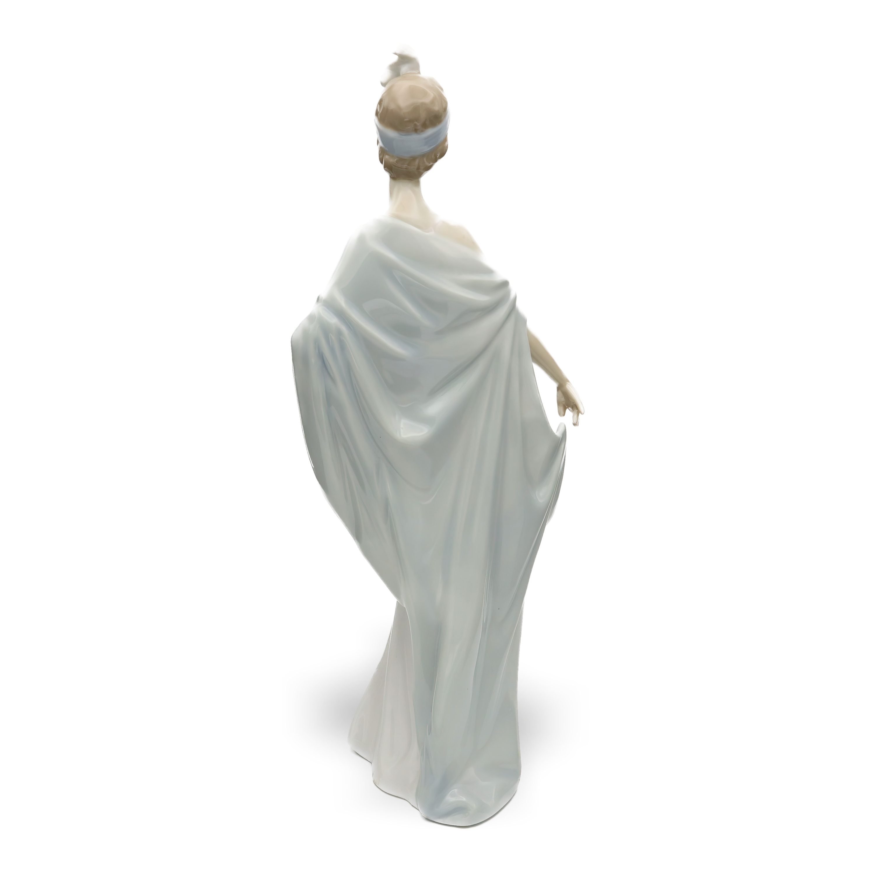 Lladro Art Deco Porcelain Figurine, Sophisticate Flapper Lady, Model 5787, Boxed, Retired