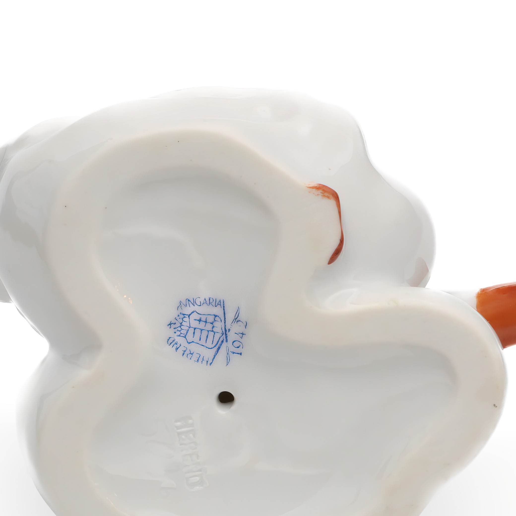 Vintage Herend Figurines, White Ducks, Collectible Porcelain Bird Statue, Hand Painted Hungarian Decor, Exquisite Handcrafted Home Accent Collectible