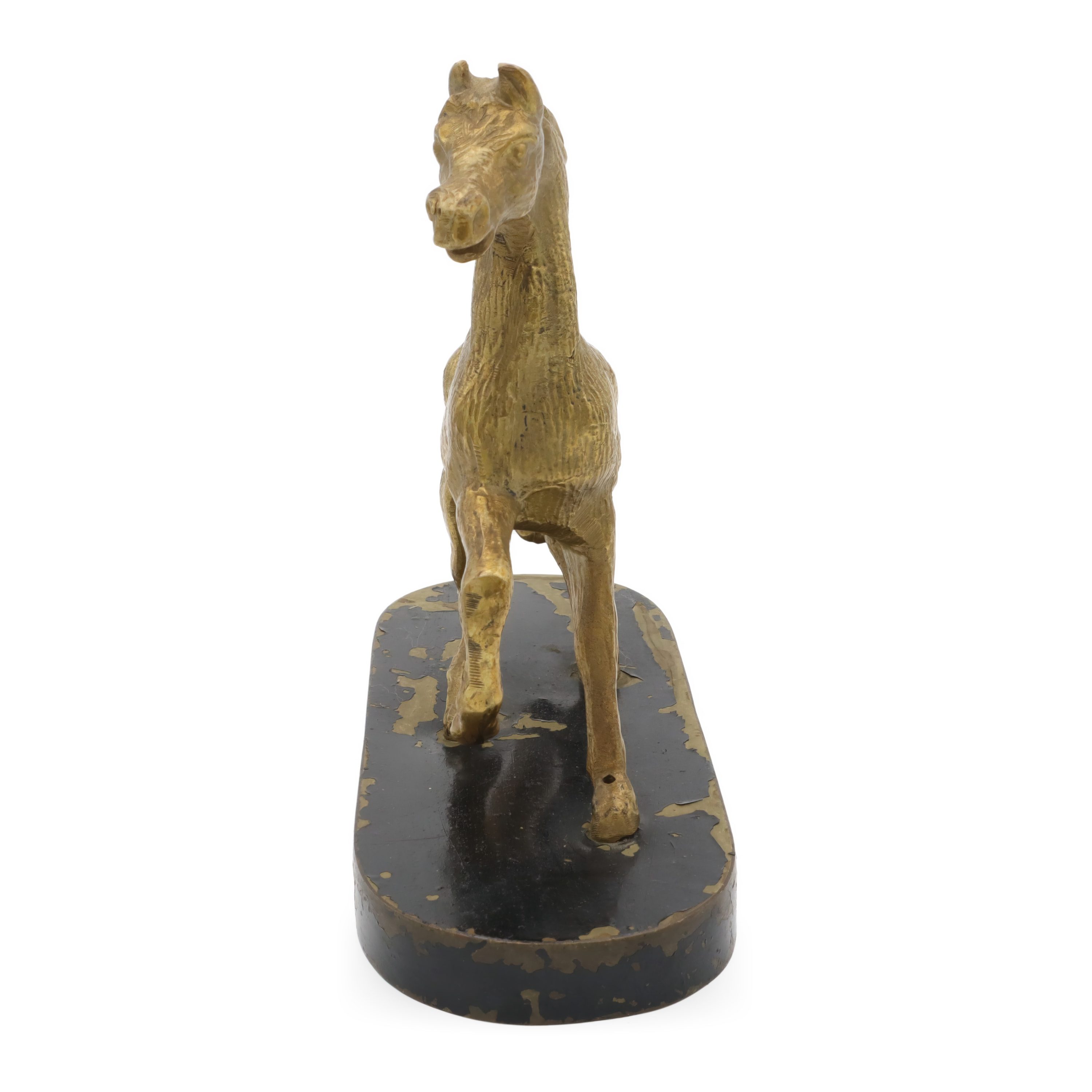 Galloping Horse Bronze Statue - Equestrian Decor - Horse Lover Gift - Bronze Horse Sculpture - Vintage Horse Figurine - Western Home Decor - Rustic Farmhouse Style - Collectible Animal Figurine