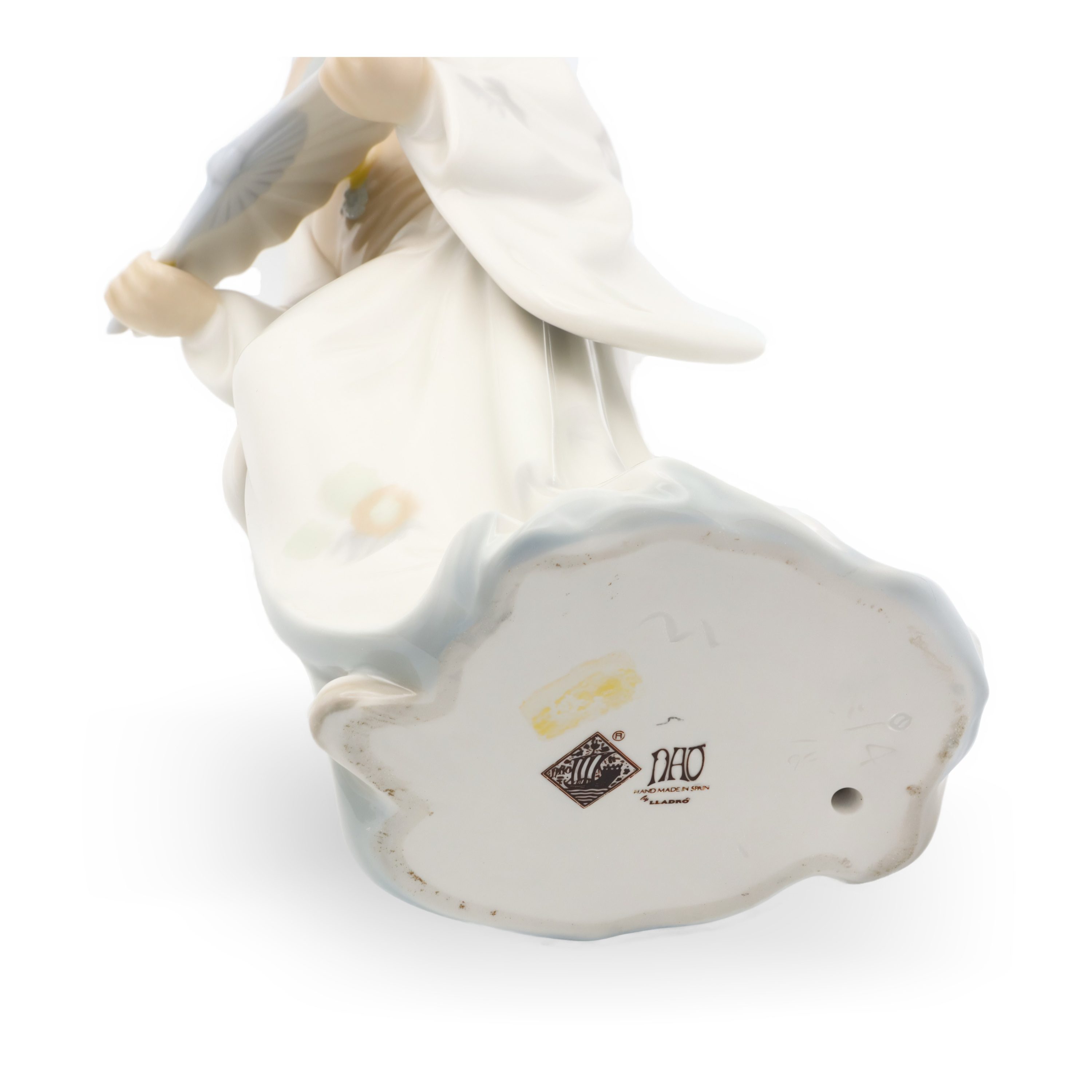 Lladro NAO Geisha Doll Handmade Porcelain Figurine, Vintage Collectible Sculpture, Oriental Decor, Japanese Figurine, Elegant Home Accent, Rare Gift Idea