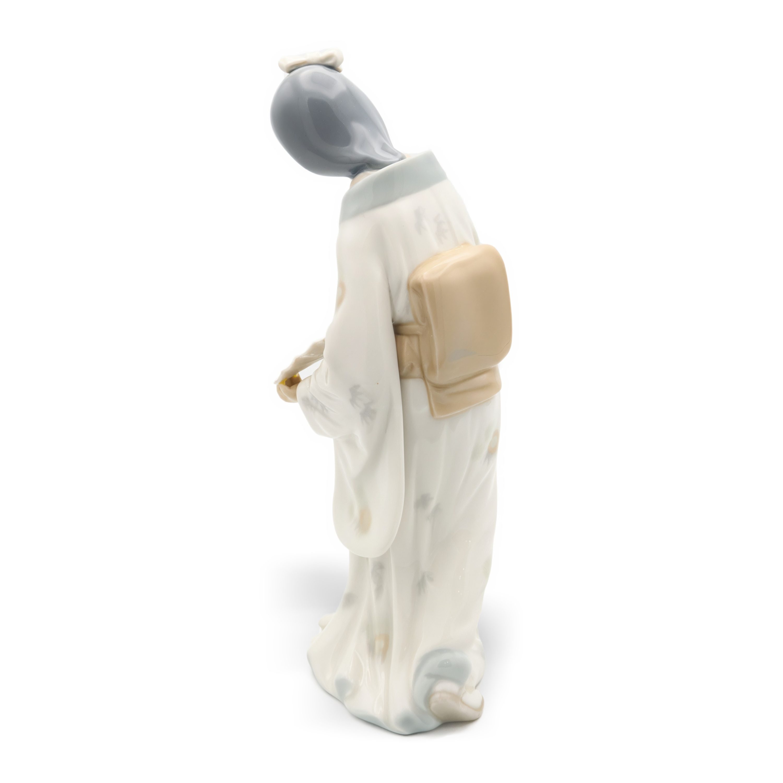Lladro NAO Geisha Doll Handmade Porcelain Figurine, Vintage Collectible Sculpture, Oriental Decor, Japanese Figurine, Elegant Home Accent, Rare Gift Idea